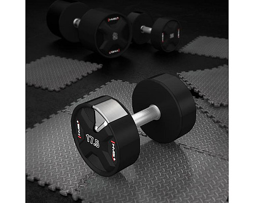 Гантель сталева HMS HPC, 17.5 кг