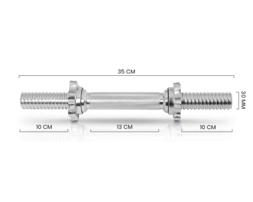Гантелі розбірні Gorilla Sports 100696-00003-0030 2 x 14 кг