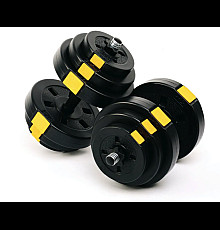 Гантелі розбірні Besport PowerPro, 2 х 18,5 кг