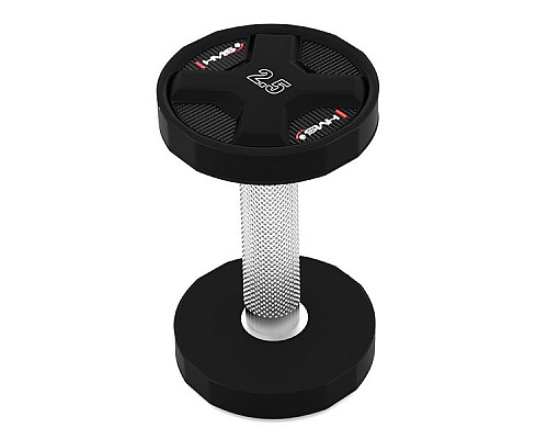 Гантель сталева HMS HPC, 2.5 кг