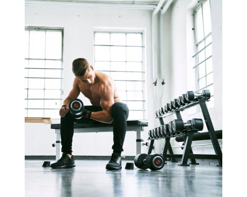 Гантелі прогумовані Gorilla Sports 101088-00008-0025 2 x 10 кг