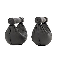 Гантелі NOHRD SwingBell Чорний Бук 2 х 6 кг