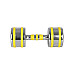 Гантель хромована inSPORTline Yellsteel 10 кг