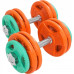 Гантелі розбірні Gorilla Sports Gripper 100758-00009-0032 2 x 15 кг