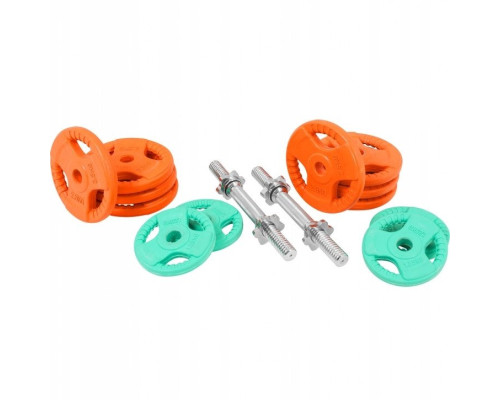 Гантелі розбірні Gorilla Sports Gripper 100758-00009-0032 2 x 15 кг