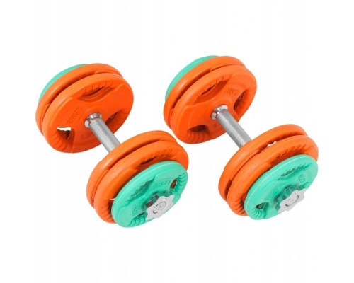 Гантелі розбірні Gorilla Sports Gripper 100758-00009-0032 2 x 15 кг
