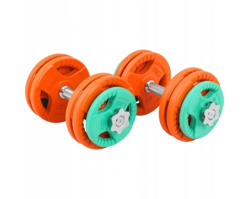Гантелі розбірні Gorilla Sports Gripper 100758-00009-0032 2 x 15 кг