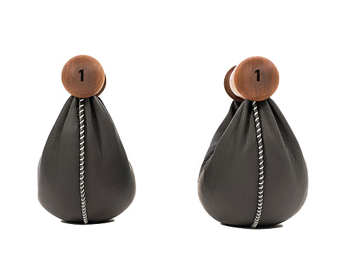 Гантелі NOHRD SwingBell Чорний Горіх  2 х 1 кг