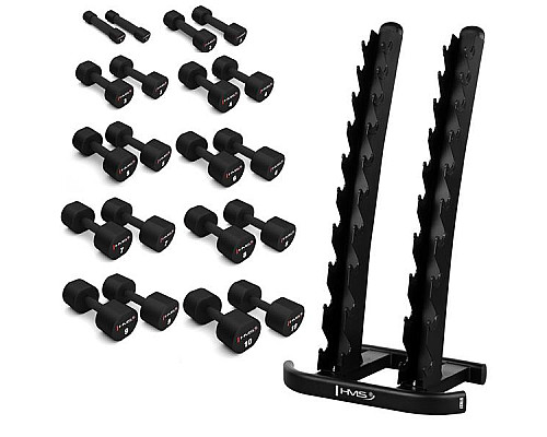 Стійка з гантелями HMS HPT STR37 2 х 1-10 кг