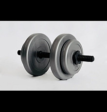 Гантель розбірна  WCG 8 кг сіра