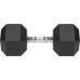 Гантель шестигранна Rebel Active ‎‎RBA-2325 25 кг