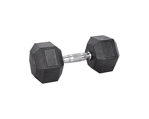 Гантель шестигранна inSPORTline Hexsteel 16 кг