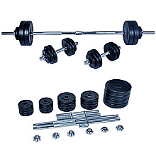 Гантелі розбірні зі з'єднувачем для штанги Spartan 50 кг