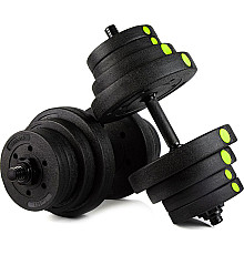 Гантелі розбірні бітумні Zipro 2 х 20 кг