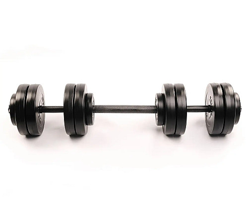 Гантелі розбірні Elitum зі з'єднувачем для штанги, 2 х 26 кг