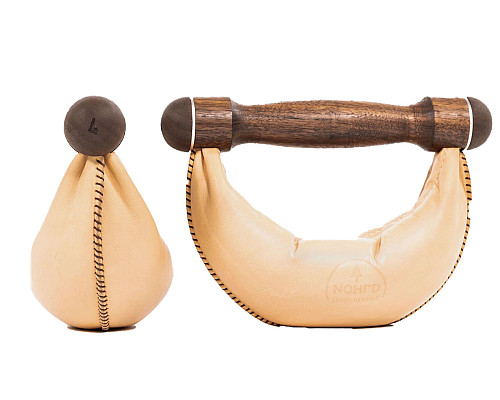 Гантелі NOHRD SwingBell Горіх 2 х 4 кг