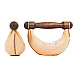 Гантелі NOHRD SwingBell Горіх 2 х 4 кг