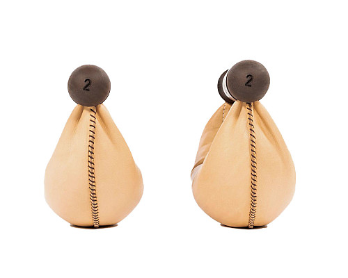 Гантелі NOHRD SwingBell Горіх 2 х 2 кг