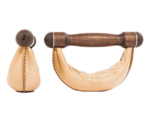 Гантелі NOHRD SwingBell Горіх 2 х 2 кг