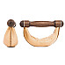 Гантелі NOHRD SwingBell Горіх 2 х 2 кг