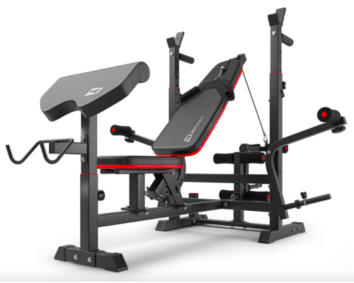 Лава Hop-Sport Elitum Titan HS-1075 Pro зі штангою та гантелями 109 кг Лава Hop-Sport Elitum Titan HS-1075 Pro зі штангою та гантелями 109 кг