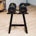Гантелі від 4,5 до 24,9 кг VARIO DUMBBELLS SELECT 55 + стійка KETTLER