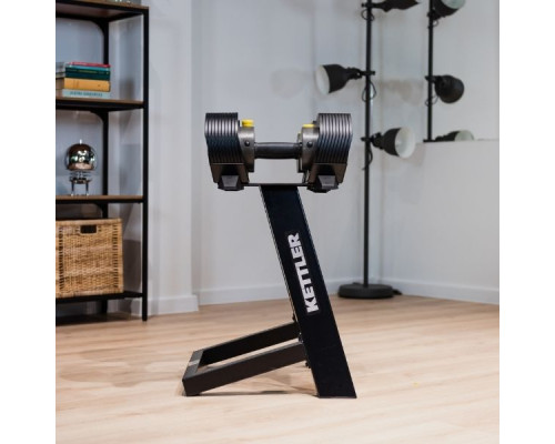 Гантелі від 4,5 до 24,9 кг VARIO DUMBBELLS SELECT 55 + стійка KETTLER Гантелі від 4,5 до 24,9 кг VARIO DUMBBELLS SELECT 55 + стійка KETTLER