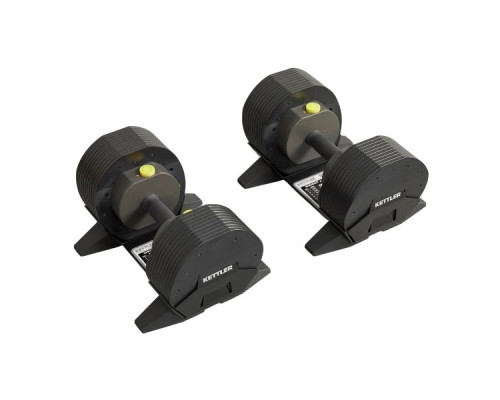 Гантелі від 4,5 до 24,9 кг VARIO DUMBBELLS SELECT 55 + стійка KETTLER Гантелі від 4,5 до 24,9 кг VARIO DUMBBELLS SELECT 55 + стійка KETTLER
