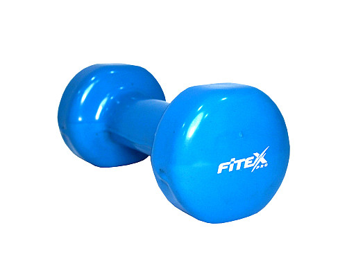 Гантель вінілова Fitex MD2015-3V 3 кг