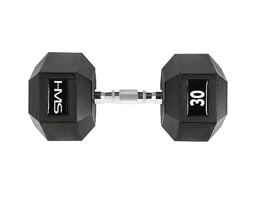 Гантель HMS HEX PRO 30 кг Гантель HMS HEX PRO 30 кг
