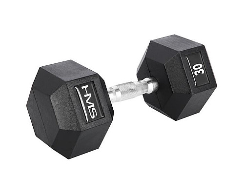 Гантель HMS HEX PRO 30 кг Гантель HMS HEX PRO 30 кг