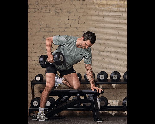 Гантель Eleiko Evo з фіксованою ручкою, 32 кг