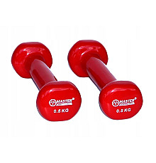 Гантелі вінілові MASTER 2 х 0,5 кг