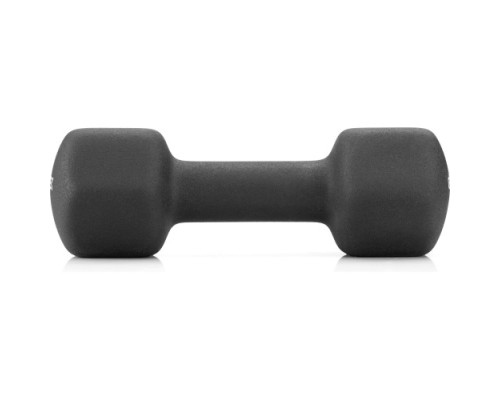 Гантелі неопренові Gymtek Hex 2 х 4 кг, чорний