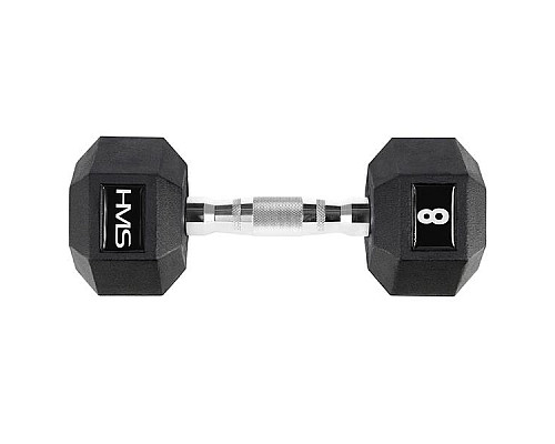 Гантель шестигранна HMS HEX PRO, 8 кг