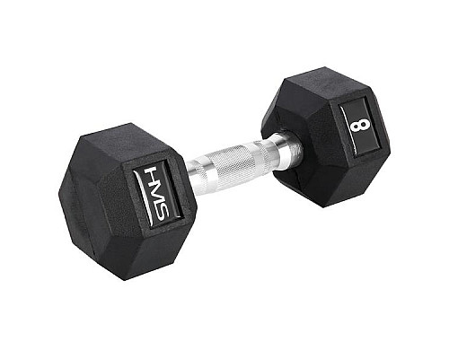 Гантель шестигранна HMS HEX PRO, 8 кг