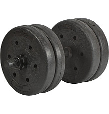 Гантель розбірна бітумна Eb Fit B/Box 10 кг