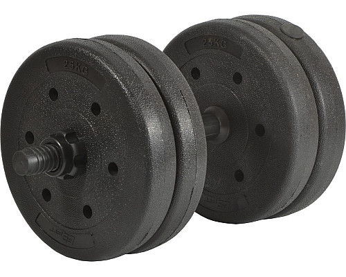 Гантель розбірна бітумна Eb Fit B/Box 10 кг