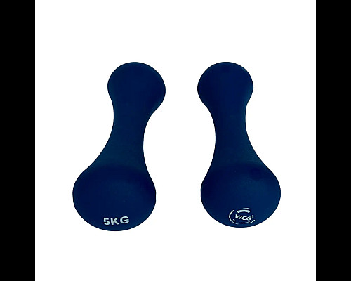 Гантелі неопренові WCG 2 х 5 кг