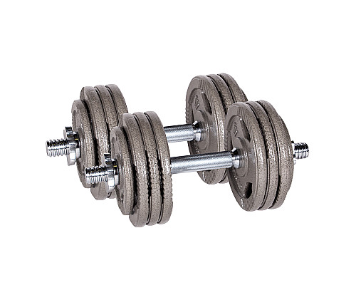 Гантелі розбірні inSPORTline Hamerton 2 х 35 кг