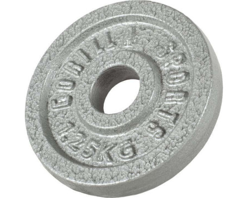 Гантелі чавунні Gorilla Sports 2 x 13,5 кг, сірі