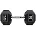 Гантель шестигранна HMS HEX PRO, 20 кг