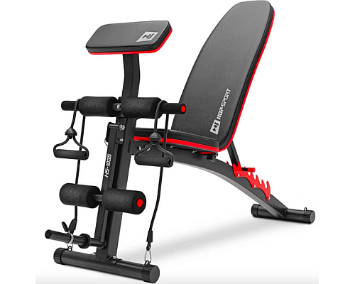 Лава Hop-Sport Elitum Titan HS-1035 з гантелями 2 х 26 кг Лава Hop-Sport Elitum Titan HS-1035 з гантелями 2 х 26 кг