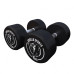 Гантелі прогумовані Gorilla Sports 2 x 15 кг