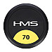 Гантель прогумована HMS HG PRO, 70 кг