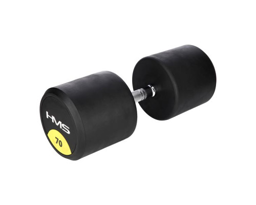 Гантель прогумована HMS HG PRO, 70 кг