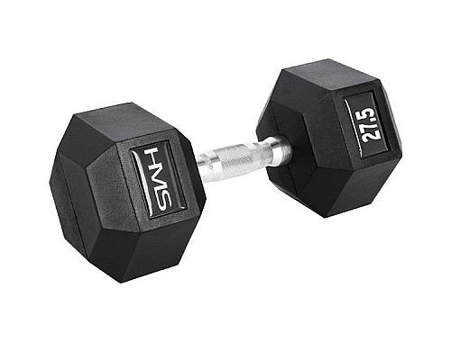 Гантель шестигранна HMS HEX PRO, 27,5 кг