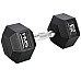 Гантель шестигранна HMS HEX PRO, 27,5 кг