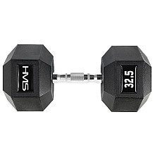 Гантель HMS HEX PRO 32,5 кг