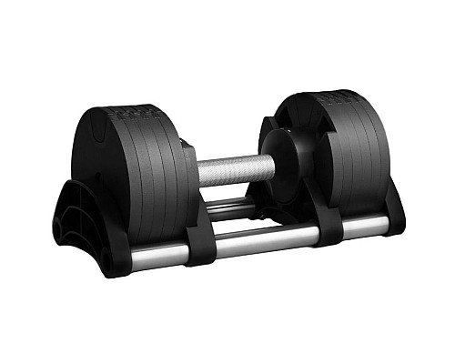 Гантелі набірні NUO Nuobell 2 х 20 кг, чорно-сірі